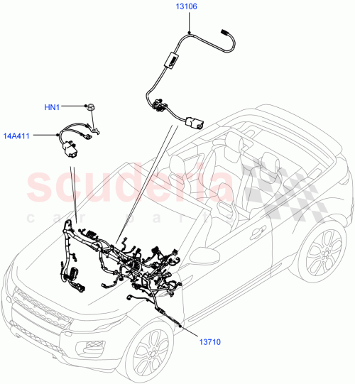 Part Diagram for Land Rover LR079727
