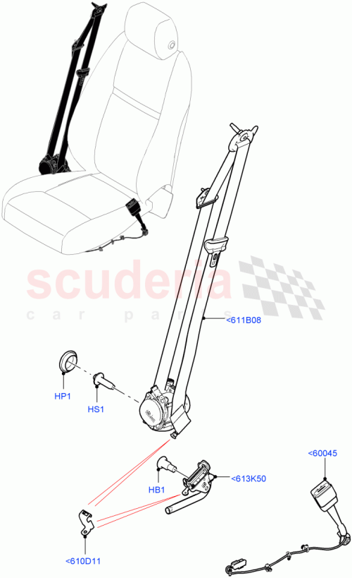 Part Diagram for Land Rover LR144120