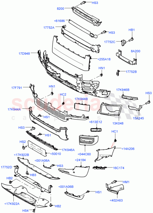 Part Diagram for Land Rover LR129439