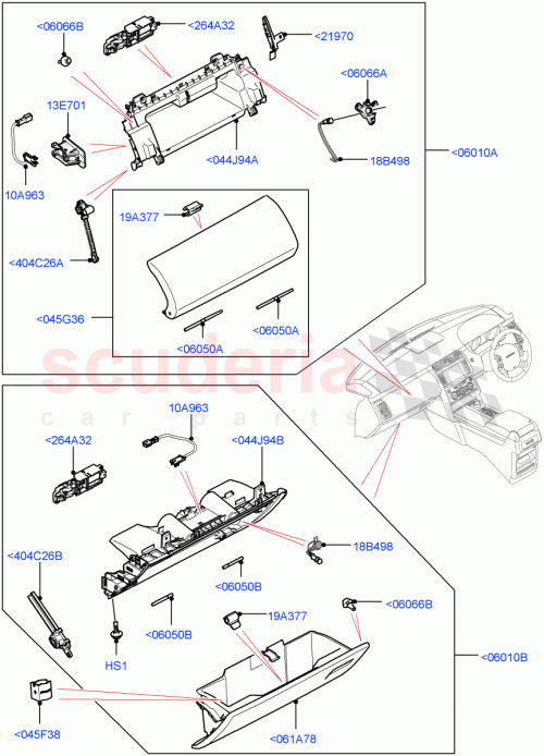 Part Diagram for Land Rover LR129202