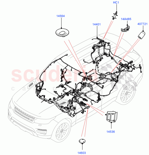 Part Diagram for Land Rover LR050644
