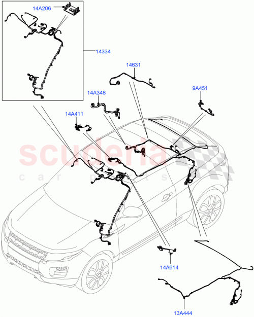 Part Diagram for Land Rover LR096812