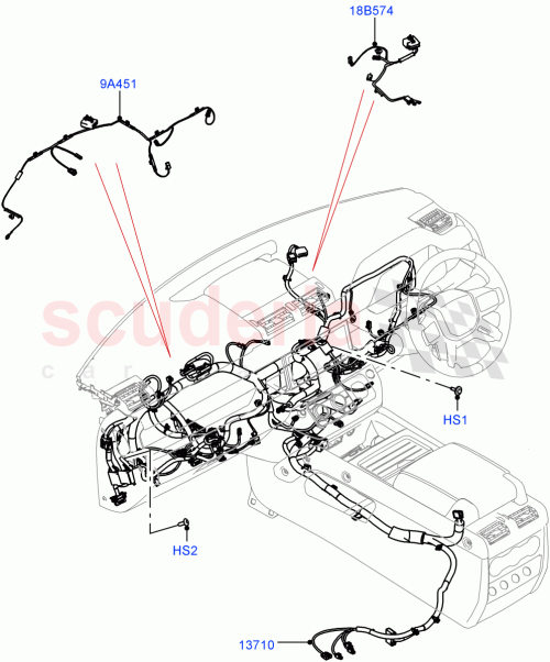 Part Diagram for Land Rover LR171575