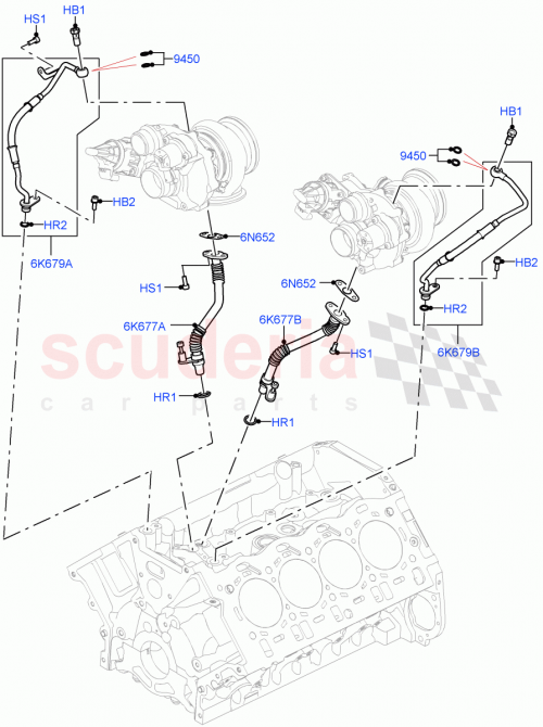 Part Diagram for Land Rover LR158659