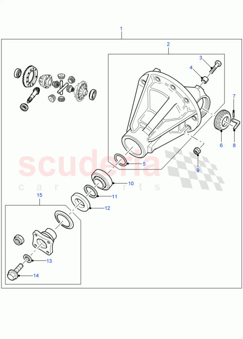 Part Diagram for Land Rover STC3124