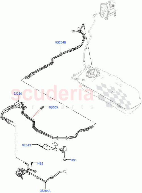 Part Diagram for Land Rover LR135203