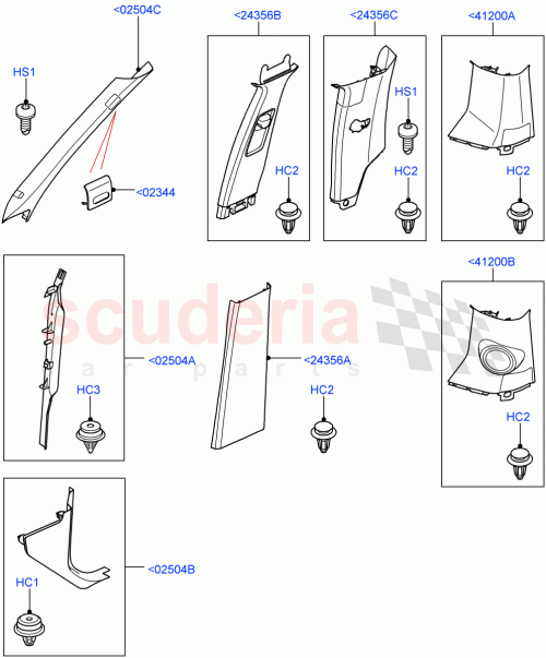 Part Diagram for Land Rover EMG500290PVJ