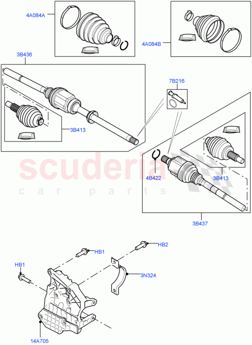 Part Diagram for Land Rover LR161873