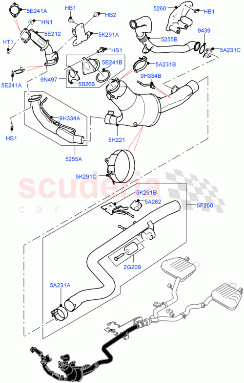 Part Diagram for Land Rover LR107773