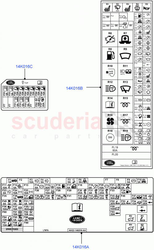 Part Diagram for Land Rover LR020113