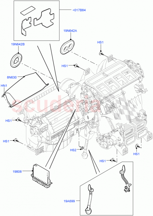 Part Diagram for Land Rover LR036394