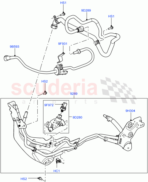 Part Diagram for Land Rover LR010546