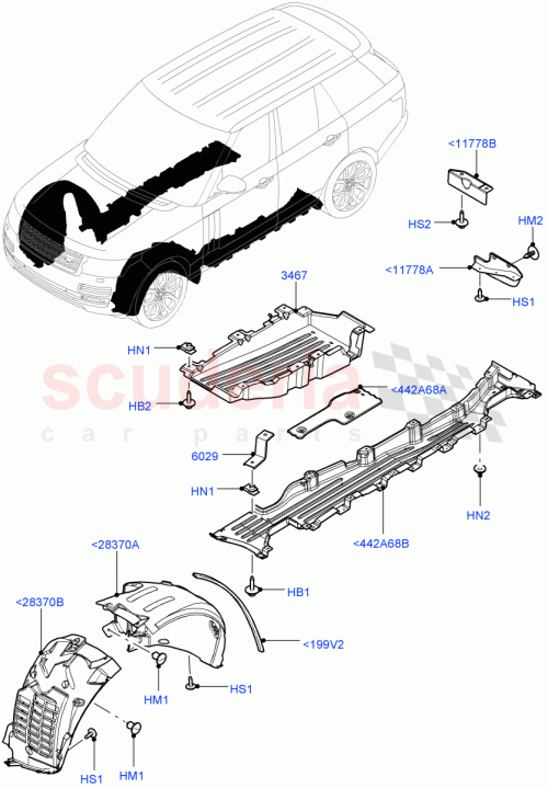 Part Diagram for Land Rover LR033073