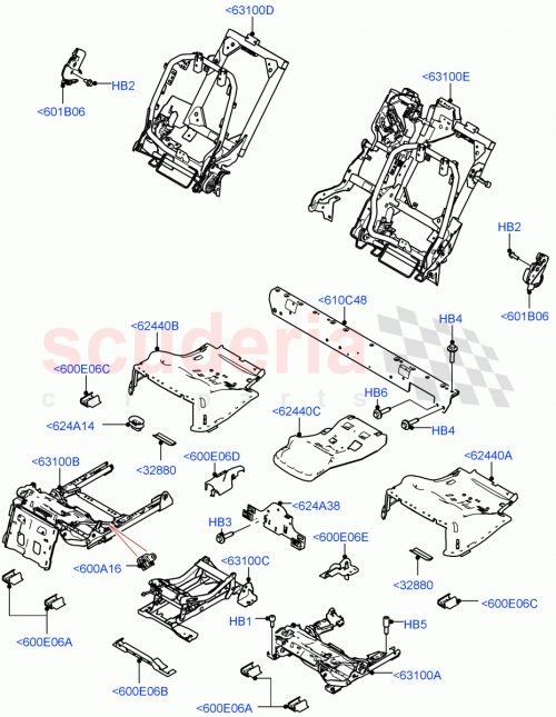 Part Diagram for Land Rover LR099577