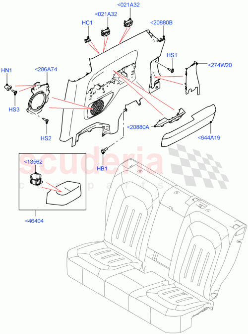 Part Diagram for Land Rover LR159577