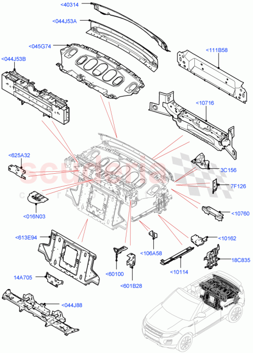 Part Diagram for Land Rover LR078621