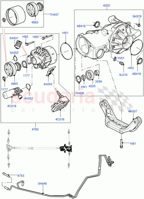 Part Diagram for Land Rover LR126296