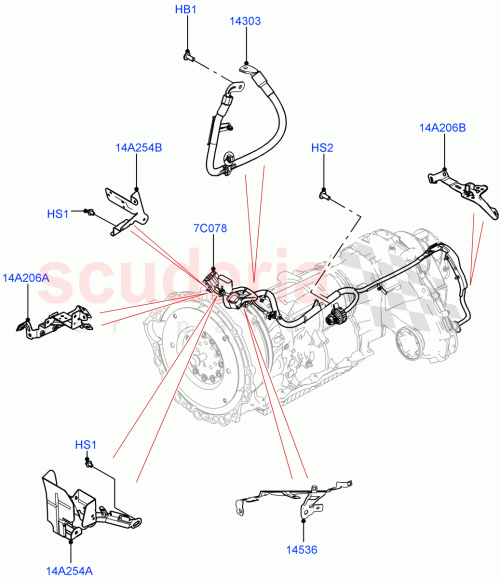 Part Diagram for Land Rover LR146083