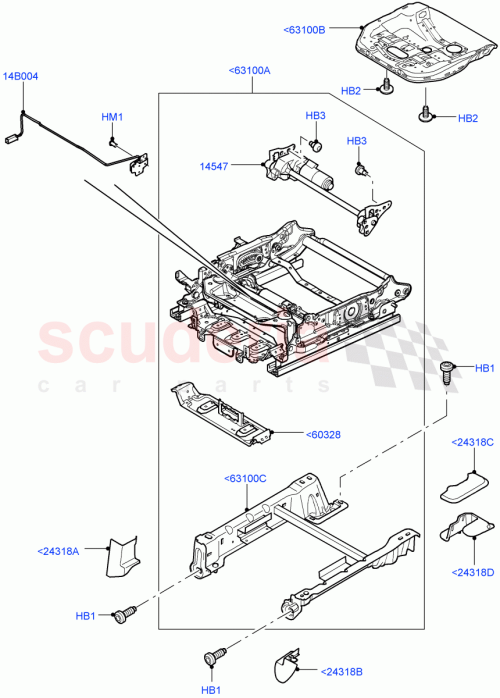 Part Diagram for Land Rover LR016239