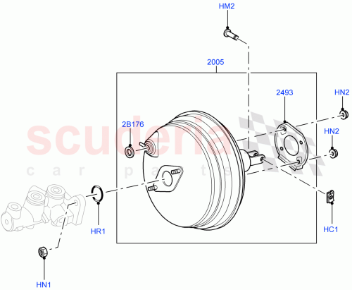 Part Diagram for Land Rover LR012899