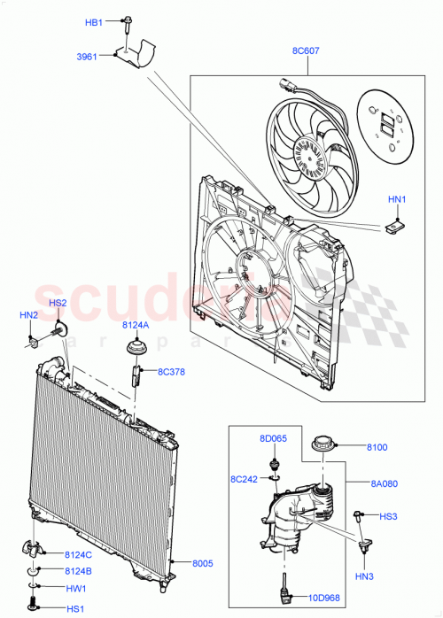 Part Diagram for Land Rover LR057994