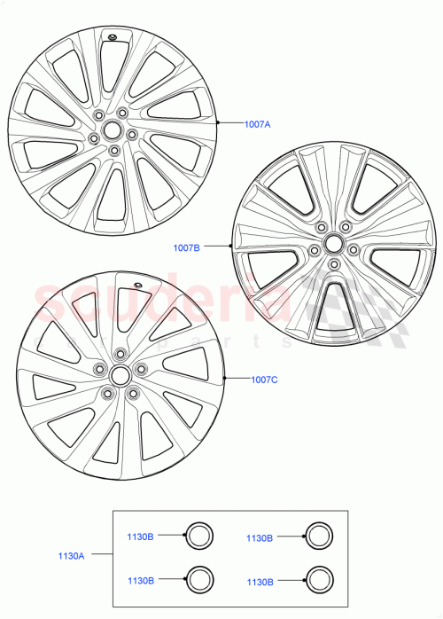 Part Diagram for Land Rover VPLKW0147