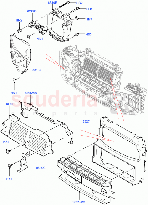 Part Diagram for Land Rover LR044392