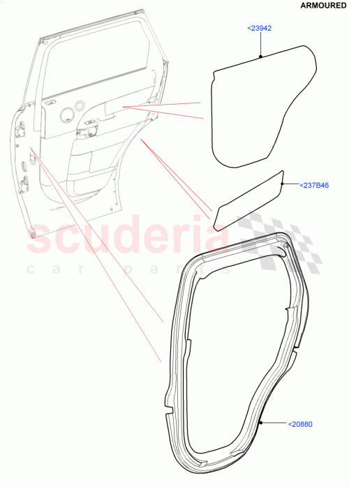 Part Diagram for Land Rover LR108859