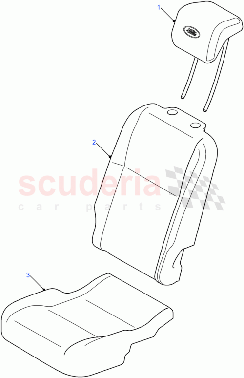 Part Diagram for Land Rover LR025092