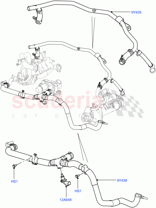 Part Diagram for Land Rover LR081465