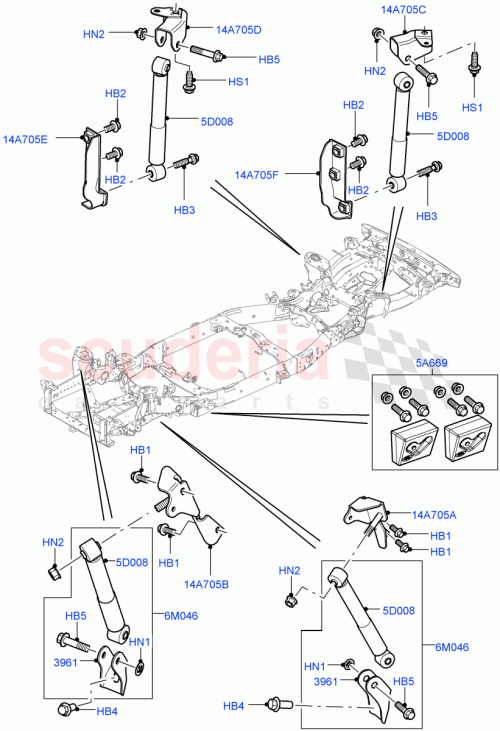 Part Diagram for Land Rover LR023280