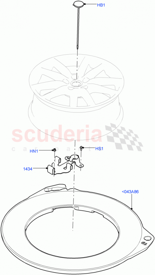 Part Diagram for Land Rover LR033234