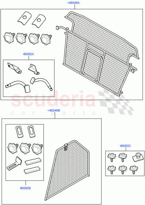 Part Diagram for Land Rover VUB502080