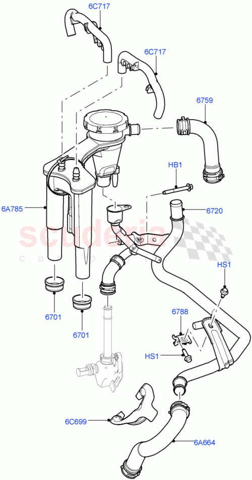 Part Diagram for Land Rover LR033906