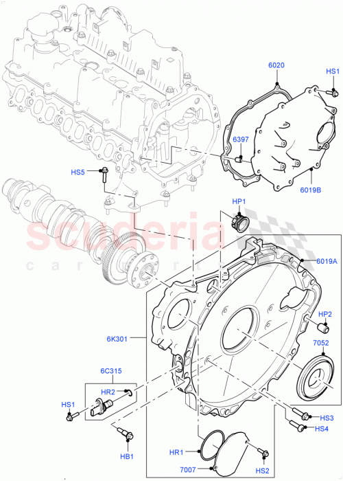 Part Diagram for Land Rover LR084639