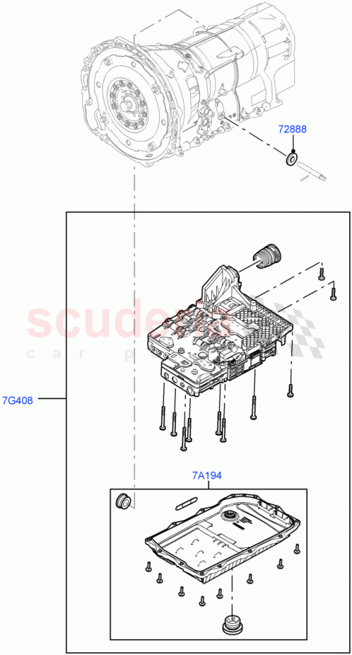 Part Diagram for Land Rover LR062822