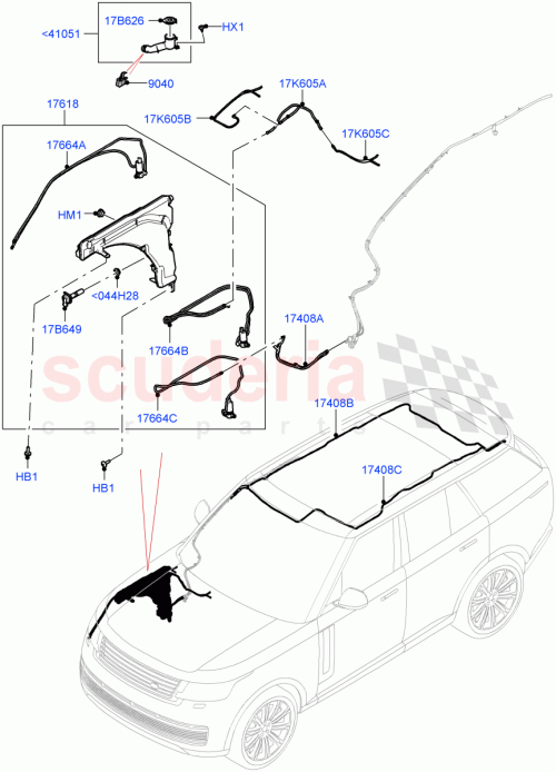 Part Diagram for Land Rover LR166344
