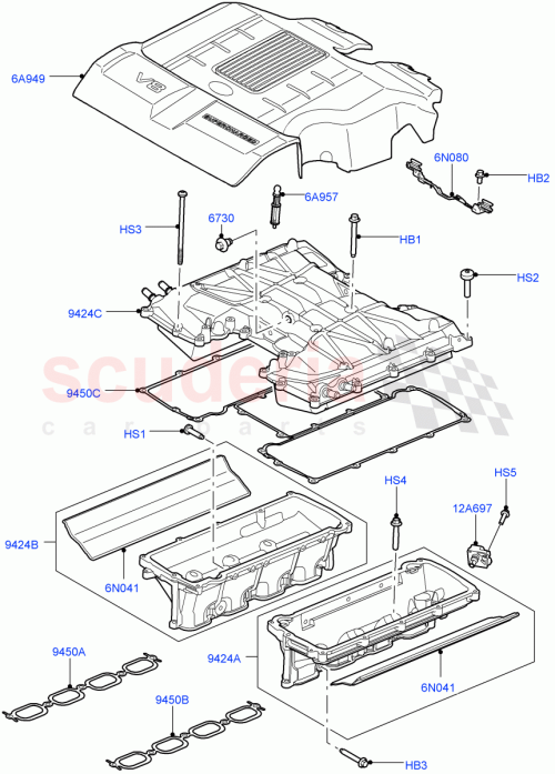 Part Diagram for Land Rover LR046912