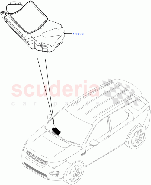 Part Diagram for Land Rover LR078816