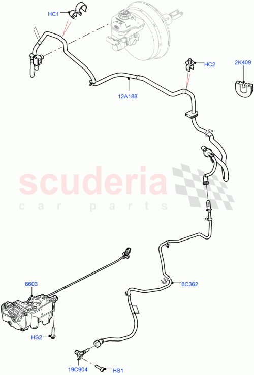 Part Diagram for Land Rover LR120276