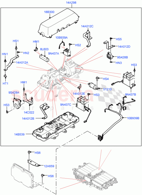 Part Diagram for Land Rover LR137201