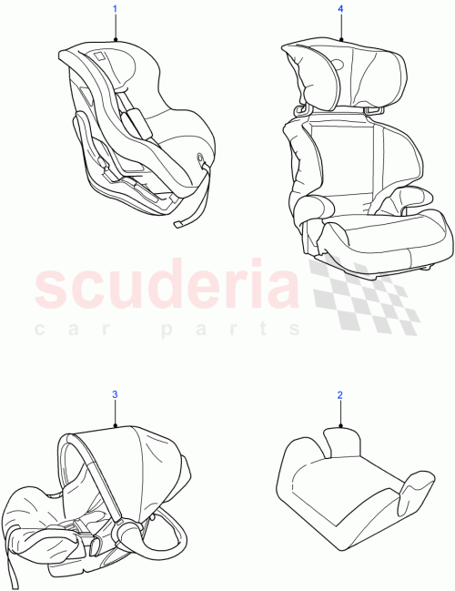 Part Diagram for Land Rover EVY000102