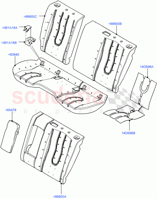 Part Diagram for Land Rover LR069596