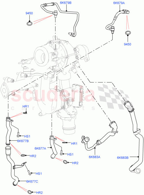 Part Diagram for Land Rover LR081654