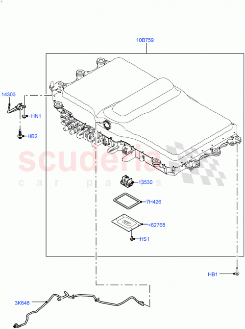Part Diagram for Land Rover LR137378