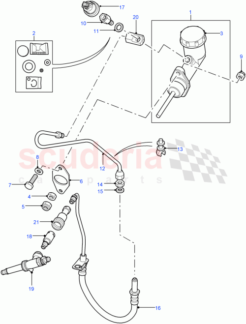Part Diagram for Land Rover SYG500020