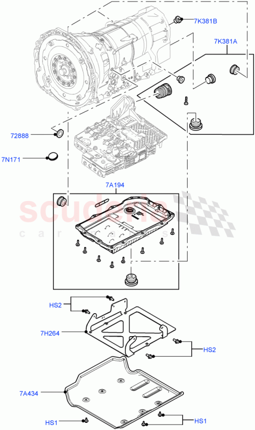 Part Diagram for Land Rover LR038249