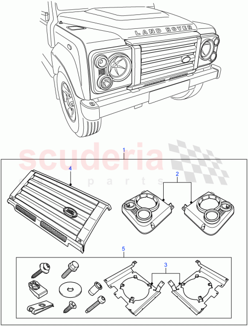 Part Diagram for Land Rover LR008362