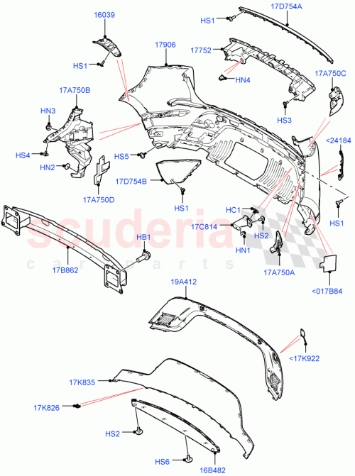 Part Diagram for Land Rover LR128230