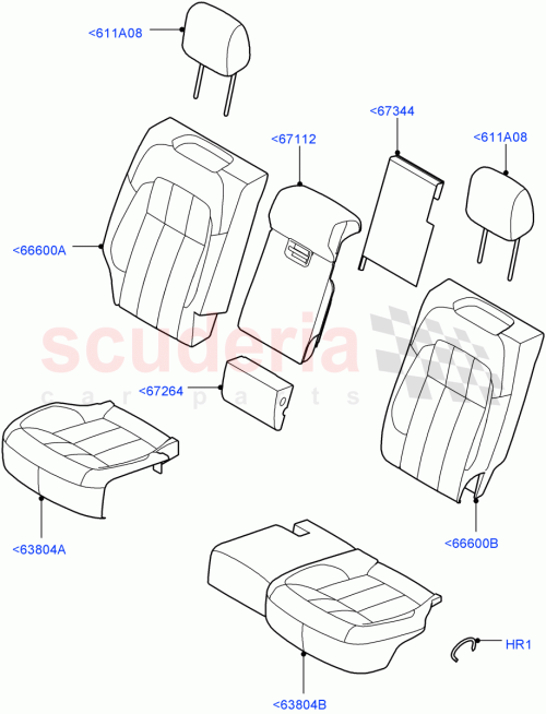 Part Diagram for Land Rover LR161243